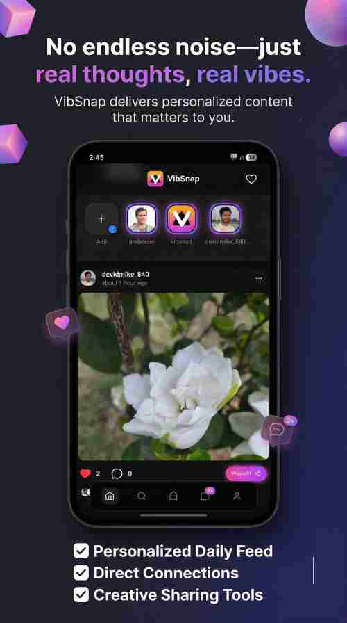 VibSnap screenshot 2